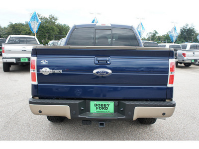 ford f 150 2012 dk  blue king ranch gasoline 6 cylinders 4 wheel drive automatic 77531
