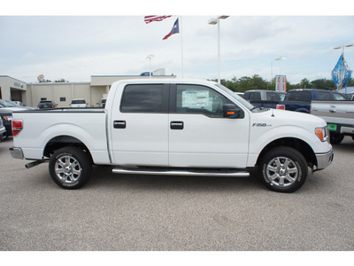 ford f 150 2013 white xlt flex fuel 8 cylinders 2 wheel drive automatic 77531