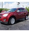 chevrolet equinox 2010 red suv lt gasoline 6 cylinders front wheel drive automatic 77074
