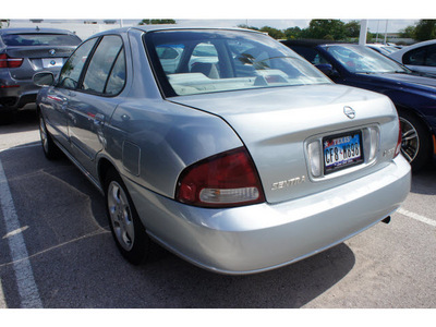 nissan sentra 2003 silver sedan gxe gasoline 4 cylinders dohc front wheel drive automatic 78729