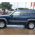 jeep liberty 2003 blue suv sport gasoline 6 cylinders 4 wheel drive automatic 78666
