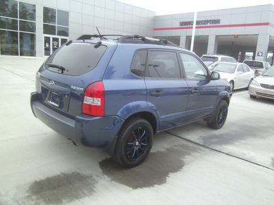 hyundai tucson 2006 blue suv gl gasoline 4 cylinders front wheel drive automatic 75503