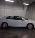 ford fusion 2010 white sedan se gasoline 4 cylinders front wheel drive automatic 76108