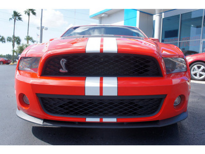 ford mustang 2011 red coupe shelby gt500 gasoline 8 cylinders rear wheel drive 6 speed manual 33177