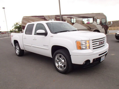 gmc sierra 1500 2011 white slt z71 8 cylinders automatic with overdrive 99352