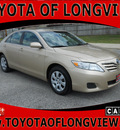 toyota camry 2011 tan sedan le gasoline 4 cylinders front wheel drive automatic 75604