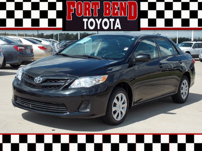 toyota corolla 2011 black sedan le gasoline 4 cylinders front wheel drive automatic with overdrive 77469