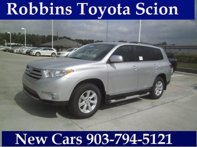 toyota highlander 2013 silver suv plus gasoline 4 cylinders front wheel drive automatic 75569