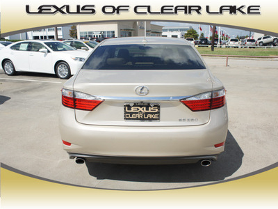 lexus es 350 2013 beige sedan gasoline 6 cylinders front wheel drive automatic 77546