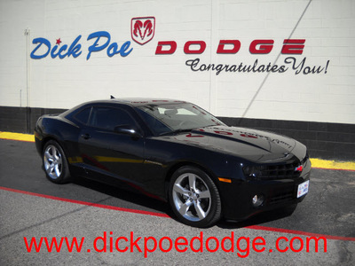chevrolet camaro 2011 black coupe lt 6 cylinders automatic 79925
