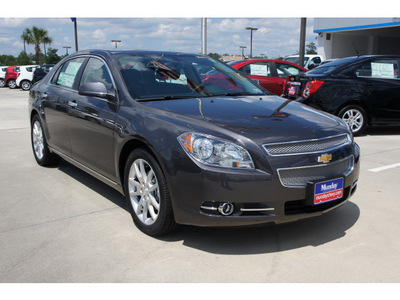 chevrolet malibu 2012 dk  gray sedan gasoline 4 cylinders front wheel drive 6 spd auto lpo,rr splr lp 77090