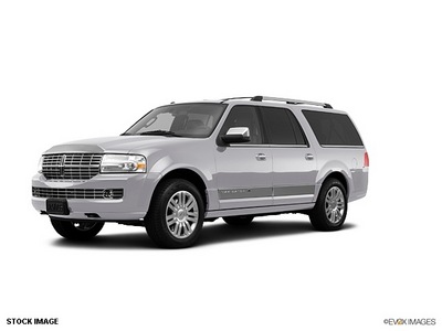 lincoln navigator l 2013 silver suv flex fuel 8 cylinders 2 wheel drive 6 speed automatic 75235