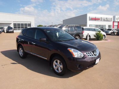 nissan rogue 2013 black amethyst s gasoline 4 cylinders front wheel drive automatic 76116