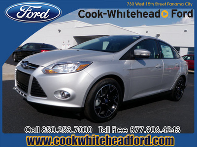 ford focus 2013 silver sedan se flex fuel 4 cylinders front wheel drive automatic 32401