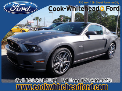 ford mustang 2013 gray coupe gt premium gasoline 8 cylinders rear wheel drive manual 32401