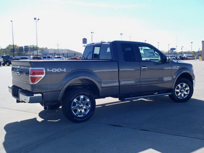 ford f 150 2013 gray lariat flex fuel 8 cylinders 4 wheel drive automatic 62708