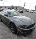 ford mustang 2013 gray coupe premium gasoline 6 cylinders rear wheel drive automatic with overdrive 60546