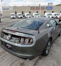 ford mustang 2013 gray coupe premium gasoline 6 cylinders rear wheel drive automatic with overdrive 60546