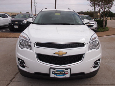 chevrolet equinox 2013 white lt gasoline 4 cylinders front wheel drive automatic 75075