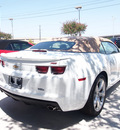 chevrolet camaro 2012 white lt 6 cylinders automatic 75075