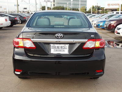 toyota corolla 2011 black sedan le gasoline 4 cylinders front wheel drive automatic with overdrive 77074