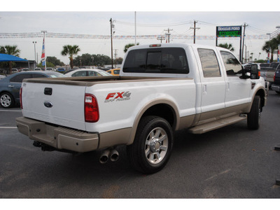 ford f 250 super duty 2010 white king ranch diesel 8 cylinders 4 wheel drive automatic 78501