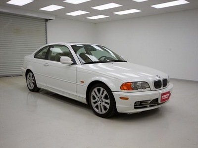 bmw 3 series 2003 white coupe 330ci gasoline 6 cylinders rear wheel drive automatic 78028