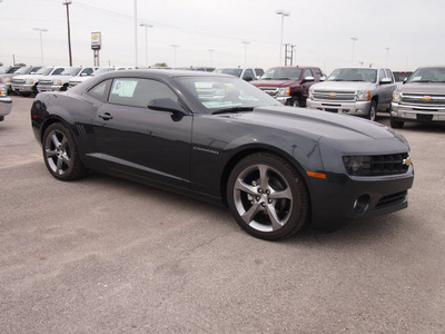 chevrolet camaro 2013 gray coupe lt gasoline 6 cylinders rear wheel drive automatic 78009