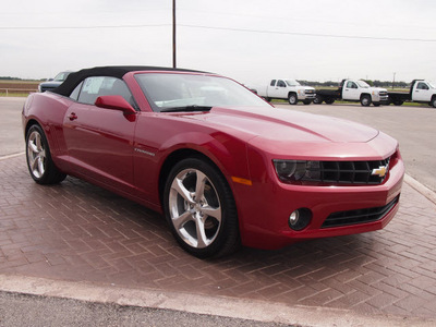 chevrolet camaro 2013 red lt gasoline 6 cylinders rear wheel drive automatic 78009