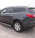 chevrolet traverse 2012 gray lt gasoline 6 cylinders front wheel drive automatic 78009