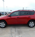 toyota rav4 2010 red suv gasoline 4 cylinders front wheel drive automatic with overdrive 77469