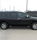 nissan armada 2011 black suv sv gasoline 8 cylinders 4 wheel drive automatic with overdrive 77469