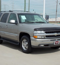 chevrolet tahoe 2002 lt  gray suv lt flex fuel 8 cylinders rear wheel drive automatic with overdrive 77469