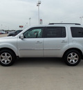 honda pilot 2009 silver suv touring w navi w dvd gasoline 6 cylinders 4 wheel drive automatic with overdrive 77469