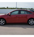 chevrolet cruze 2012 red sedan lt gasoline 4 cylinders front wheel drive automatic 77094