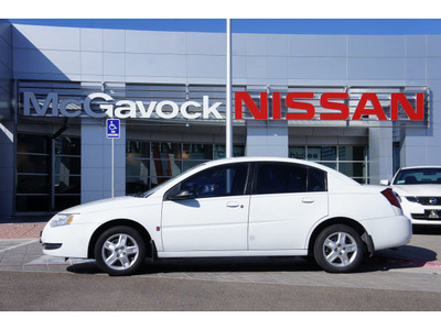 saturn ion 2006 white sedan 2 gasoline 4 cylinders front wheel drive 5 speed manual 79119