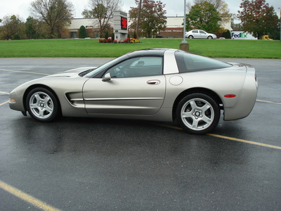 chevrolet corvette coupe 1999 gray coupe gasoline v8 rear wheel drive automatic 17972