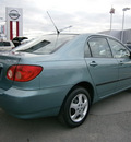 toyota corolla 2005 green sedan 4 cylinders automatic with overdrive 13502