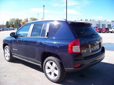 jeep compass 2013 dk  blue suv latitude gasoline 4 cylinders 4 wheel drive not specified 44024