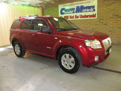 mercury mariner 2008 red suv v6 6 cylinders automatic with overdrive 44883