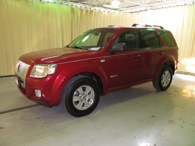 mercury mariner 2008 red suv v6 6 cylinders automatic with overdrive 44883