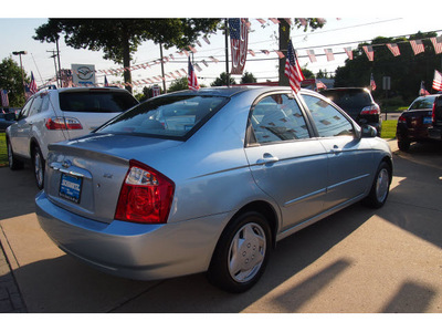 kia spectra 2006 blue sedan lx gasoline 4 cylinders front wheel drive automatic 07702