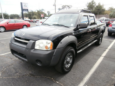 nissan frontier 2002 black xe 6 cylinders automatic 32447