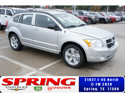 dodge caliber 2012 bright silv met wagon sxt 4 cylinders automatic 77388