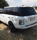 land rover range rover 2008 white suv sc 8 cylinders automatic 75067
