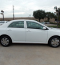 toyota corolla 2010 white sedan le gasoline 4 cylinders front wheel drive automatic with overdrive 77477