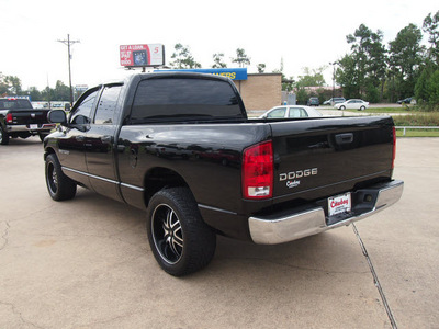 dodge ram 1500 2003 black pickup truck 8 cylinders automatic with overdrive 77657