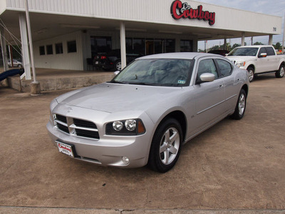 dodge charger 2010 silver sedan sxt 6 cylinders automatic 77657