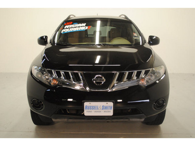 nissan murano 2009 black suv s 6 cylinders automatic with overdrive 77025