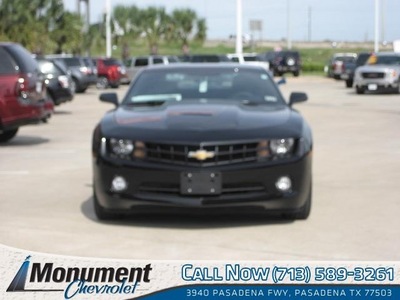 chevrolet camaro 2013 black coupe lt 6 cylinders automatic 77503